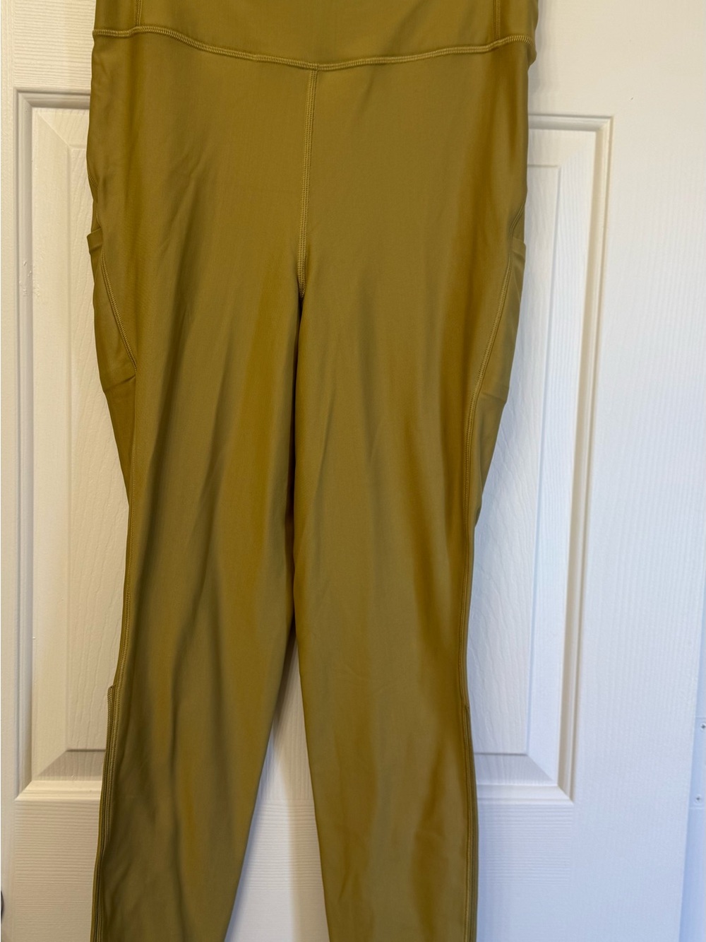 lululemon athletica Olive Green High-Waist Leggings